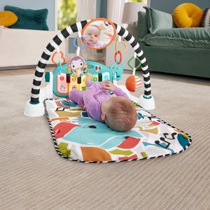 Fisher-Price Kick & Play Piano Gym – Blue Baby Activity Mat