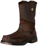 Georgia Men's Athens St Wellington Work Boot-m Steel Toe, Brown, 9.5