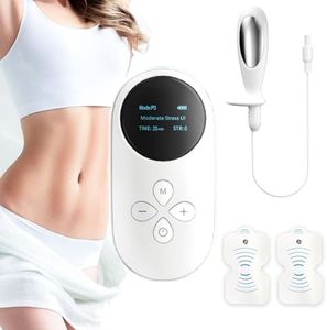Pelvic Floor Muscle Trainer for Women, Electrical Pelvic Floor Exercise Device & Stimulator with Probe and Pads, Kegel Exerciser for Bladder Control, Incontinence Stimulator