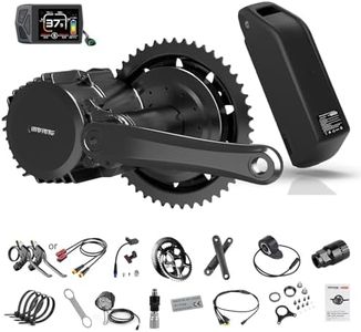 BAFANG 52V 1000W Mid Drive Kit - BBS-HD CAN Bus Motor Electric Bike Conversion Kit with EKD01 Display & 52V 20Ah Battery,Ebike Conversion Kit with 46T Chainwheel for Mountain Bike Road Bicycle