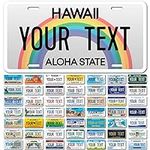Custom Hawaii License Plate, Person