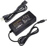 Snsnlent AC Adapter Power Supply 12V 4A 48W AC/DC Power Adapter with 5.5x2.1mm DC Plug 12V 4A 48W for LCD Monitor, LED Strip Light and Other Low Voltage Device