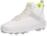 Under Armour Men's Highlight Hammer Mc Football Shoe, White (101)/White, 11