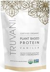 Truvani Vegan Pea Protein Powder | Vanilla | 20g Organic Plant Based Protein | 18 Servings | Keto | Gluten & Dairy Free | Low Carb | No Added Sugar