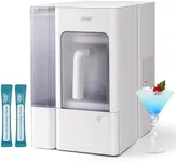 Gevi Adella Gemi Nugget Ice Maker Countertop with 1 Gallon Side Tank,Chewable Ice Machine with Portable Ice Basket, 40 lbs in 24 Hours, Pellet Ice Machine with Self-Cleaning for Home Party