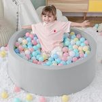 SHJADE Foam Ball Pit, 35.4"x 11.8" 