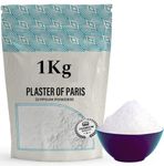 Plaster of Paris (1.0kg) Gypsum Powder (for Moulding, Hand Casting, Art Works)