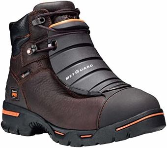 Timberland PRO Men's Endurance 6" Steel Toe EX Met Guard Industrial & Construction Shoe, Brown, 10.5