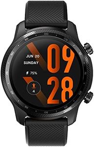 Ticwatch Pro 3 Ultra GPS Smartwatch Qualcomm SDW4100 and Mobvoi Dual Processor System Wear OS Smart Watch for Men Blood Oxygen Detection Fatigue Assessment 3-45 Days Battery NFC Mic Speaker