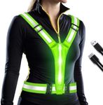 LED Reflective Vest Running Gear, U