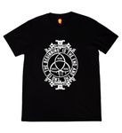 Quirkipedia SIC MUNDUS CREATUS EST Pop Culture Mens Tshirts Halfsleeve Tshirts, S Black