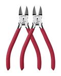 IGAN-P6 Wire Cutters (Pack of 2), 6-inch Ultra Sharp & Powerful Side-cutting Pliers with Longer Flush Cutting Edge, Ideal Wire Cutter for Crafts, Floral, Electrical & Any Clean Cut Needs