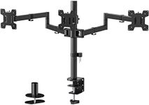 WALI Triple Monitor Desk Mount, Ful