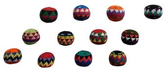 Toys IER Hacky Sack Assorted Colors (12 pack)