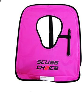 Scuba Choice Diving Snorkeling Adult Purple Snorkel Vest w/Name Box, Size XL