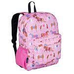 Wildkin Kids 16 Inch Backpack For Boys And Girls, Perfect Size For Kindergarten, Elementary, And Middle School, Patterns Coordinate With Our Lunch Boxes And Duffel Bags