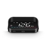 Wiiyii heads up display, GPS speedometer for car, car hud display windshield, 3.5 Inches car HUD, Displays speed MPH, travelling time and mileage per trip, suitable for all vehicles.