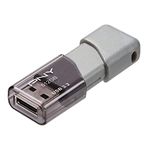 PNY 512GB Turbo Attaché 3 USB 3.2 Flash Drive, Grey, P-FD512TBOP-GE, 100MB/s, Light-Weight Durable - Data Storage and Transfer