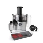 nutribullet 1000W Juicer Pro - Large 2L Pulp Basin & 800ml Juice Pitcher - Three Precision Speeds, Wide 3" Chute & Dishwasher Safe - Includes Glass To-Go Bottle 340ml & Freezer Tray