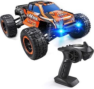 Loolinn | Durable RC Car - Hobby Grade, 1:16 Scale RC Truck Offroad, Adjustable Speed, Ready to Run, Top Speed 19mph, 4WD - Upgradeable Remote Control Cars for Kids Boys and Adults (Gift Idea)