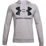 Under Armour Men Rival Fleece Big Logo HD, Sporty running hoodie with loose fit, comfortable and warm hooded jumper for men