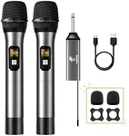 TONOR Wireless Microphone, UHF Dual