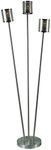Kenroy Home 32964BS Mesha 3 Light Torchiere