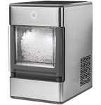 GE Profile Opal | Countertop Nugget Ice Maker | Portable Ice Machine Makes up to 24 lbs. of Ice Per Day | Stainless Steel Finish