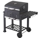 Toronto Charcoal BBQ Grill - With Side Table