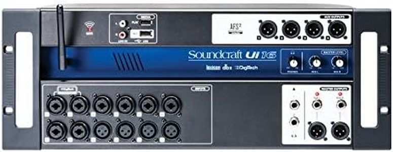 Soundcraft Ui16 Remote-Controlled 16-Input Digital Mixer