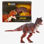 Mattel Jurassic World Hammond Collection Fallen Kingdom Carnotaurus Dinosaur Action Figure, Large Species Premium Articulated Figure, HTK44