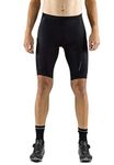 Craft Men Rise Shorts Black White Bib Shorts - White/Black, Small