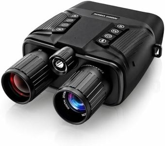 VisioGear Night Vision Binoculars - Eagle Pro 4K Night Vision Goggles for Adults with Upgraded CMOS Sensor, 2600FT Range, 850nm IR Illuminator, 5000mAh Battery, 32GB SD Card, Stealth Black