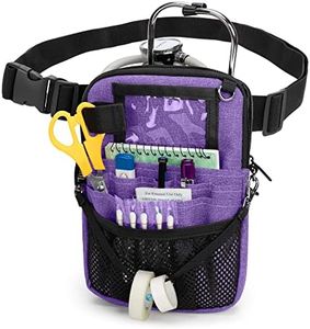 Trunab Nurse Fanny Pack with Tape Holder and Medical Gear Pockets, Utility Nurse Waist Storage Bag, with Adjustable Waist Strap, Nurse Belt Organizer Pouch for Stethoscopes, Scissors