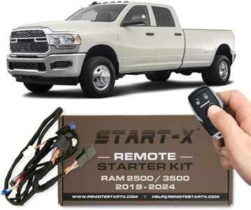 Start-X Remote Starter Kit for 2019-2024 RAM 2500/3500 || NOT 1500 || Plug N Play || 3X Lock to Remote Start