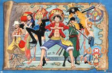 One Piece - Group Map Wall Poster