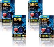 Exo Terra Night-Glo Moonlight A19 Lamp, 50-Watt (4 Pack)