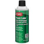 CRC - 3045 Power Lube Industrial High Performance Lubricant with PTFE, 16 oz. (Net weight: 11 oz) Aerosol Can, Light Amber/White