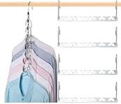 H HOME-MART Coat Hanger, 4 Pack Spa