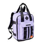 Cabin Max Memphis Travel Backpack - Large Capacity with Internal Compression Under seat Free Carry On Durable Recycled Polyester (Lavender)