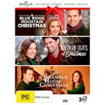 Hallmark Christmas 3 Film Collection (A Blue Ridge Mountain Christmas / Northern Lights of Christmas / A Bramble House Christmas)