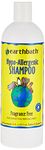 earthbath Hypoallergenic Fragrance-Free Dog Shampoo for Sensitive Skin & Allergies, Cruelty-Free Gentle Shampoo for Pets, Pint - 472ml