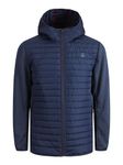 JACK & JONES Men's Jjemulti Quilted Jacket Ps Noos, Navy Blazer/Detail: Set-in Sleeves, 6XL