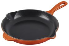 Le Creuset Enameled Cast-Iron 9-Inch Skillet with Iron Handle (Flame)