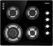 Devanti Gas Cooktop, 60cm 4 Burner 