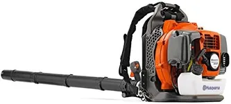 Husqvarna 350BT Gas Leaf Blower, 50.2-cc 2.1-HP 2-Cycle Backpack Leaf Blower with 692-CFM, 180-MPH, 21-N Powerful Clearing Performance and Ergonomic Harness System, Gifts for dad