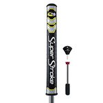 SuperStroke Slim 3.0 Putter Grip with CounterCore, Yellow Midnight