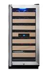 Vinotemp VNTVT-26SB-ID 26-Bottle Wine Cooler with Interior Display