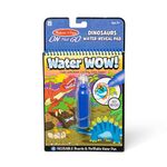 Melissa & Doug On The Go Water Wow! Reusable Water-Reveal Activity Pad – Dinosaurs | Water Reveal Pads, Water Wow Dinsoaur Books, Stocking Stuffers, Arts And Crafts Toys For Kids Ages 3+