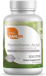 Zahler Pantothenic Acid - 120 Capsules